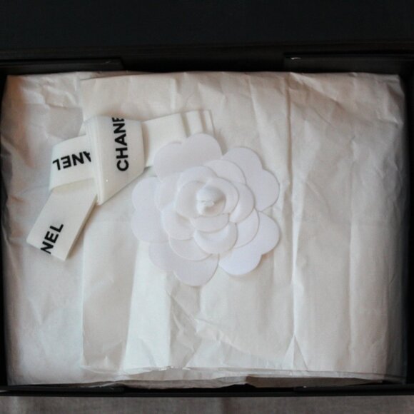 NIB Chanel Chevron Quilted Small Boy Bag - Beige with Gold hardware - Picture 5 of 9